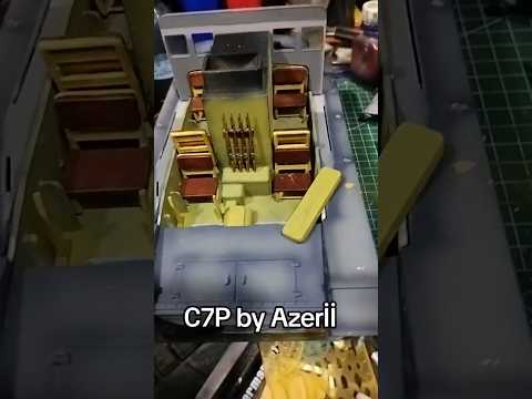 Собираем кабину тягача С7Р от компании AzerII. #клуб #моделизм #azerii#tractor