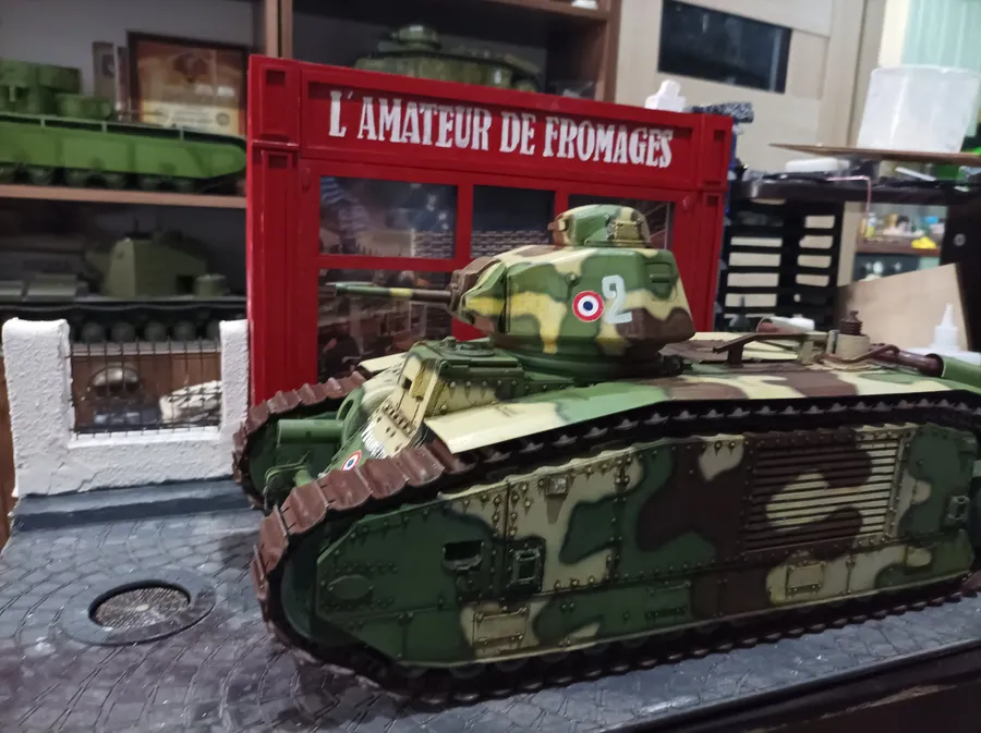 CHAR B1-bis French tank set